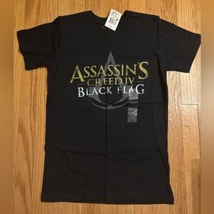 Assassin’s Creed IV Black Flag Men's Black T-Shirt - Size Small